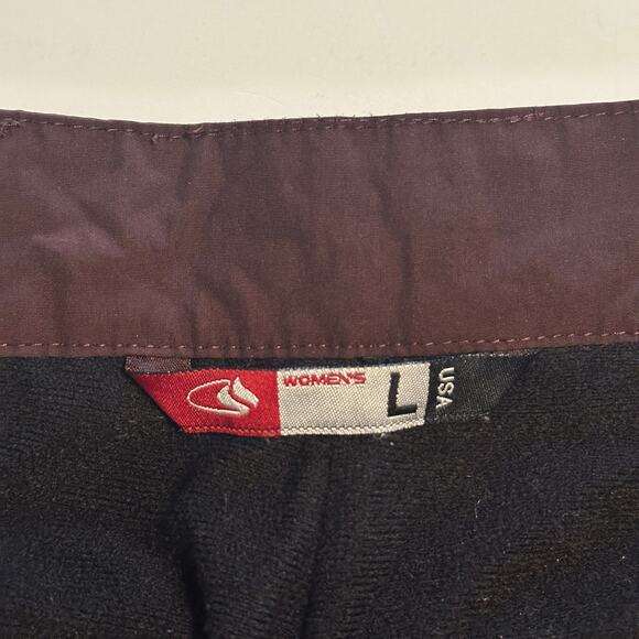 Bonfire Vaporlite Snowboarding Pants Womens Large Silver Series Maroon Winter - Picture 5 of 10
